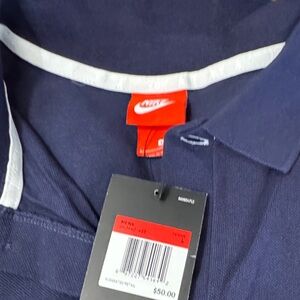 Nike Men's Dark Blue Polo Shirt